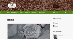 Desktop Screenshot of caddiescoffee.com.au